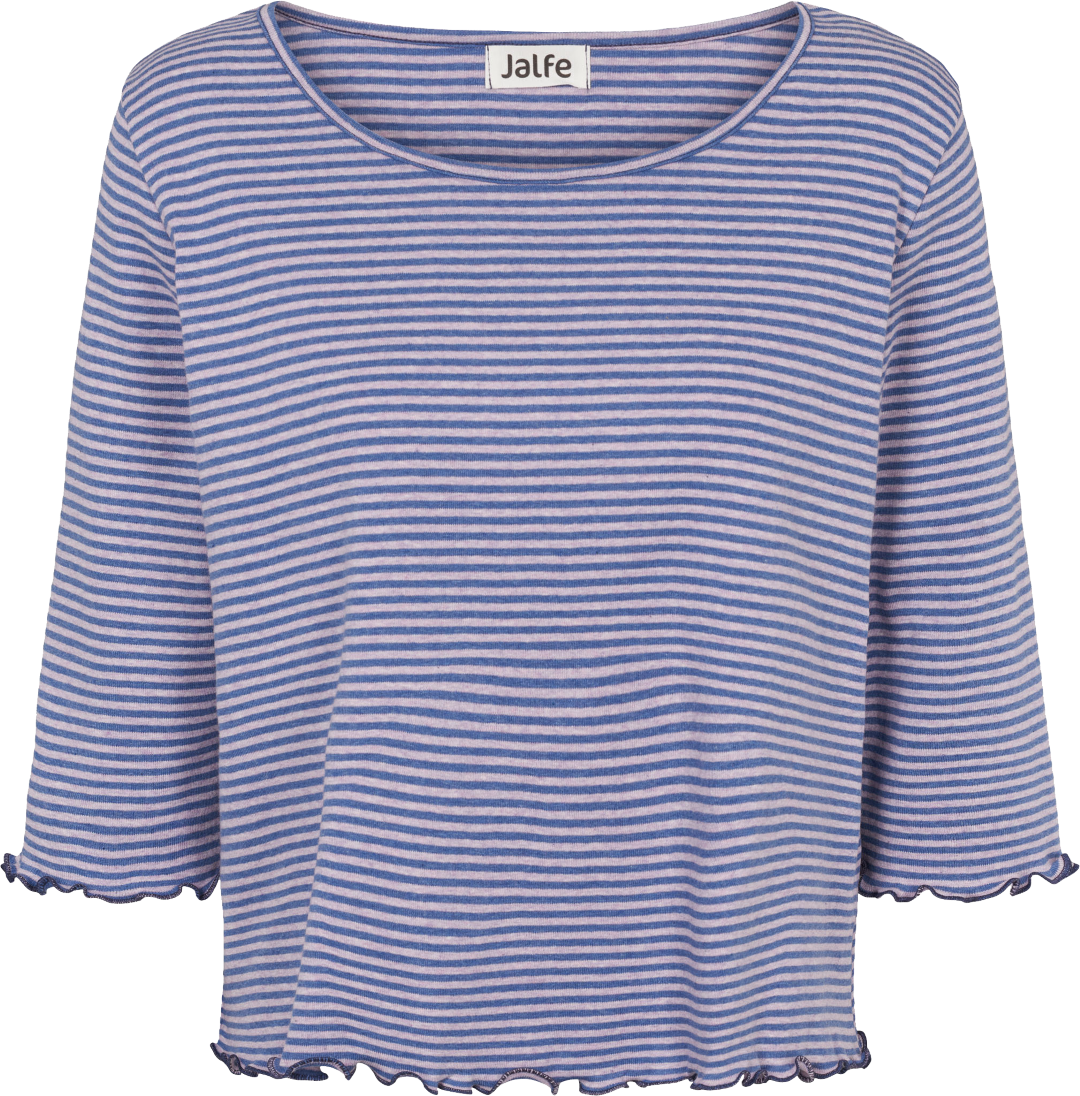 Oversize blouse org. cotton stripes